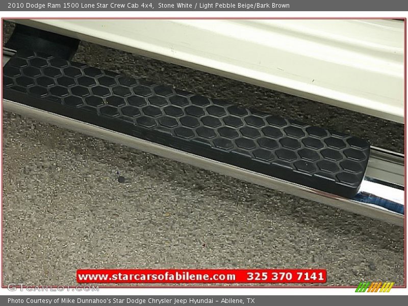 Stone White / Light Pebble Beige/Bark Brown 2010 Dodge Ram 1500 Lone Star Crew Cab 4x4