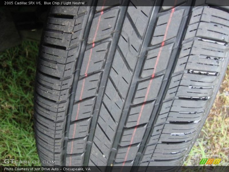 Blue Chip / Light Neutral 2005 Cadillac SRX V6