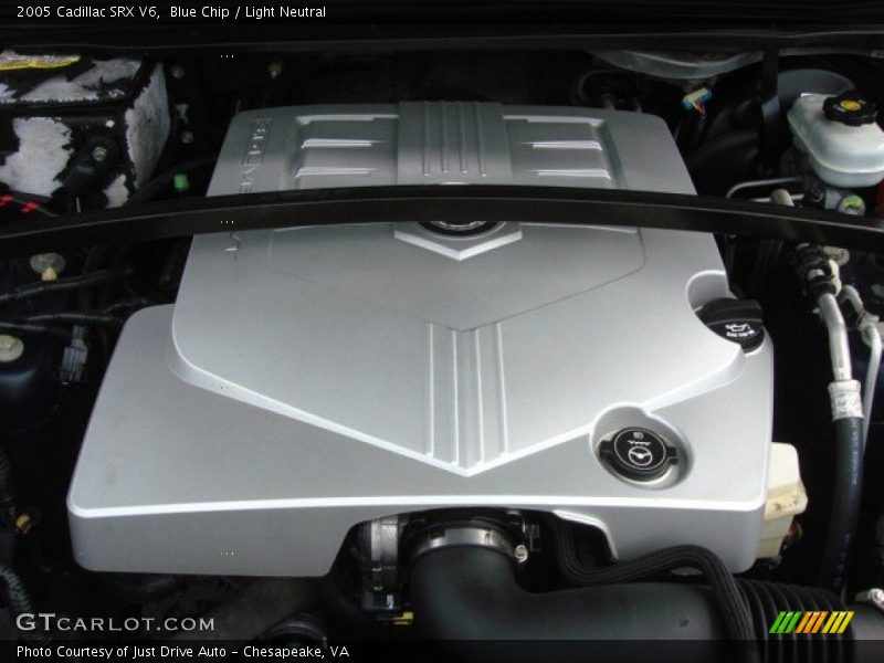 Blue Chip / Light Neutral 2005 Cadillac SRX V6
