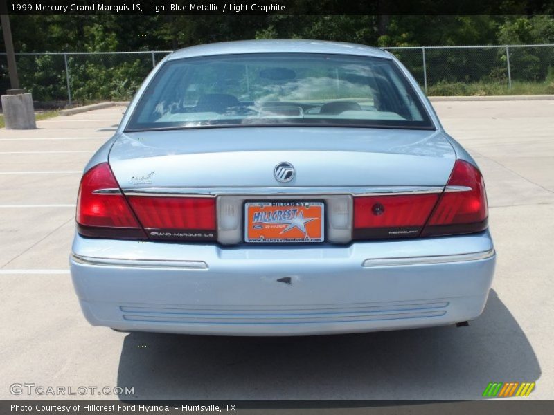Light Blue Metallic / Light Graphite 1999 Mercury Grand Marquis LS