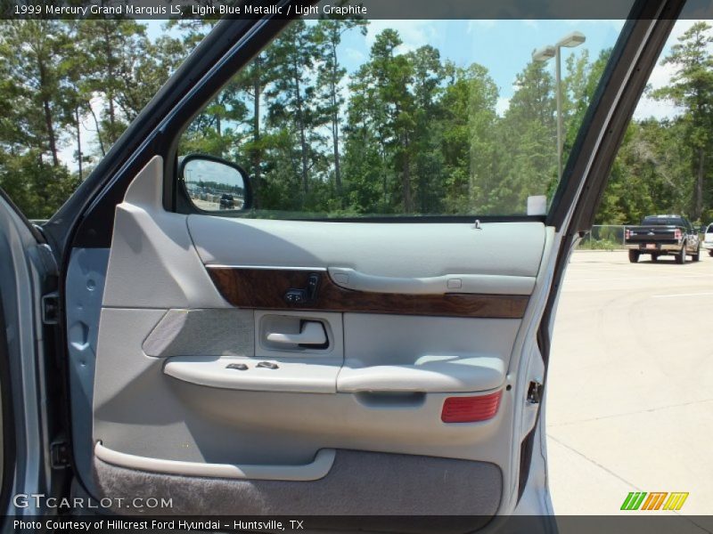 Light Blue Metallic / Light Graphite 1999 Mercury Grand Marquis LS