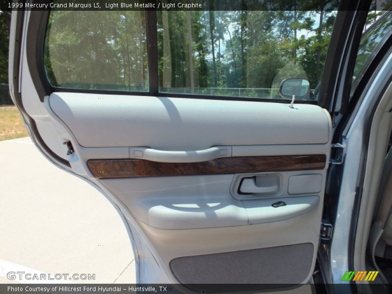 Light Blue Metallic / Light Graphite 1999 Mercury Grand Marquis LS