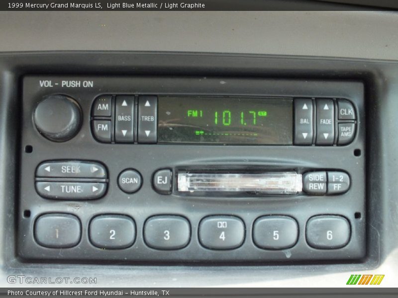 Light Blue Metallic / Light Graphite 1999 Mercury Grand Marquis LS