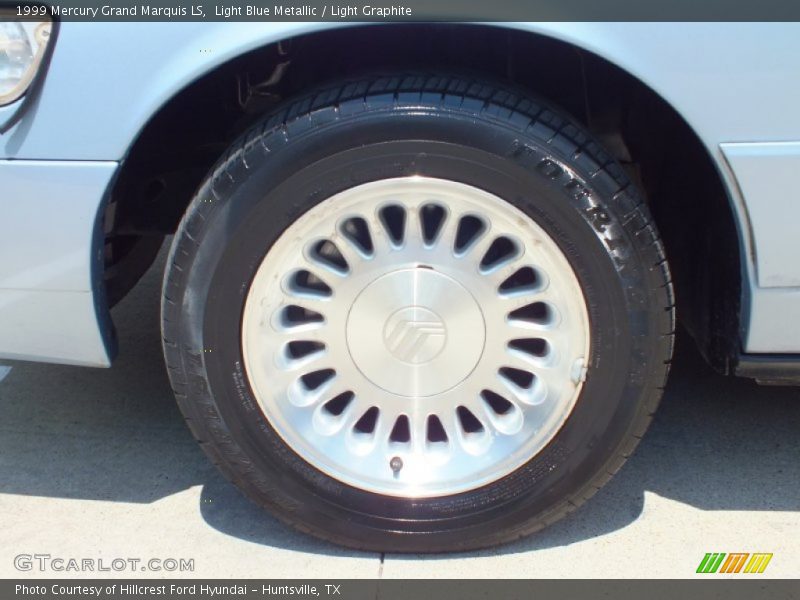 Light Blue Metallic / Light Graphite 1999 Mercury Grand Marquis LS