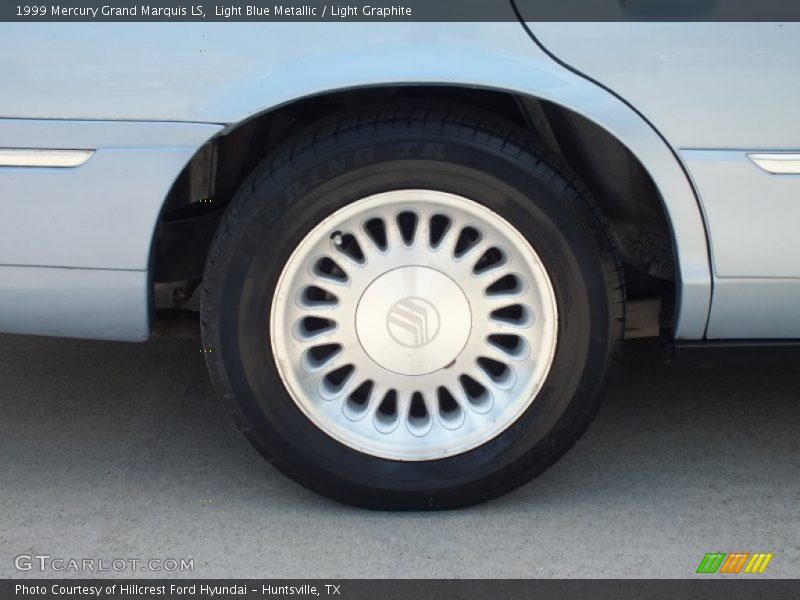 Light Blue Metallic / Light Graphite 1999 Mercury Grand Marquis LS
