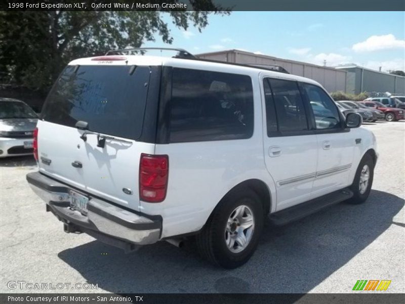 Oxford White / Medium Graphite 1998 Ford Expedition XLT