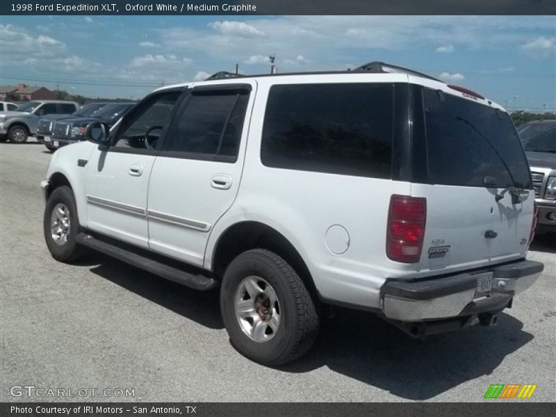 Oxford White / Medium Graphite 1998 Ford Expedition XLT