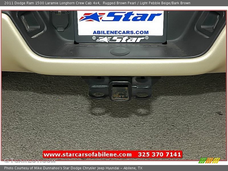 Rugged Brown Pearl / Light Pebble Beige/Bark Brown 2011 Dodge Ram 1500 Laramie Longhorn Crew Cab 4x4