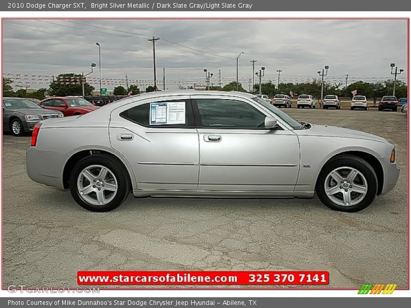 Bright Silver Metallic / Dark Slate Gray/Light Slate Gray 2010 Dodge Charger SXT