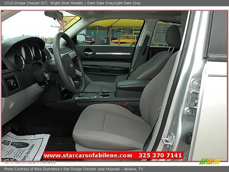 Bright Silver Metallic / Dark Slate Gray/Light Slate Gray 2010 Dodge Charger SXT