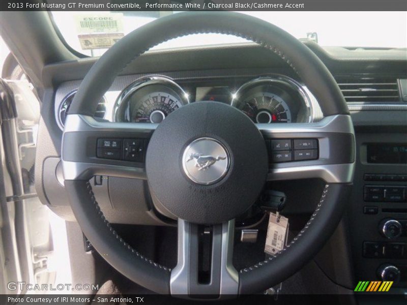  2013 Mustang GT Premium Convertible Steering Wheel