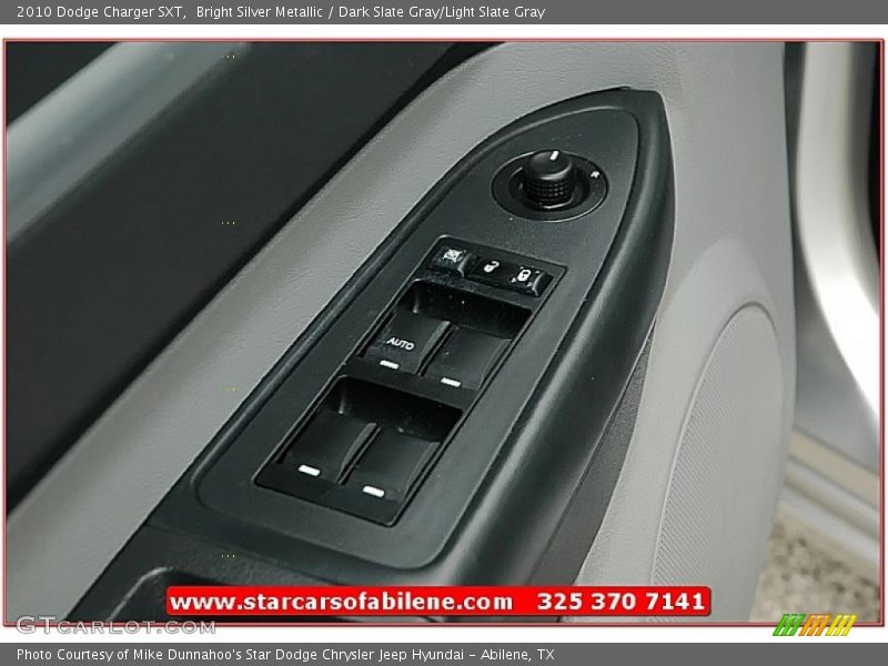 Bright Silver Metallic / Dark Slate Gray/Light Slate Gray 2010 Dodge Charger SXT