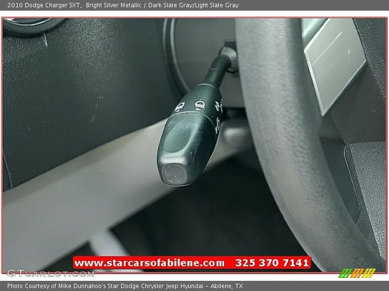 Bright Silver Metallic / Dark Slate Gray/Light Slate Gray 2010 Dodge Charger SXT