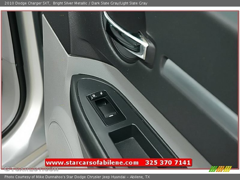 Bright Silver Metallic / Dark Slate Gray/Light Slate Gray 2010 Dodge Charger SXT