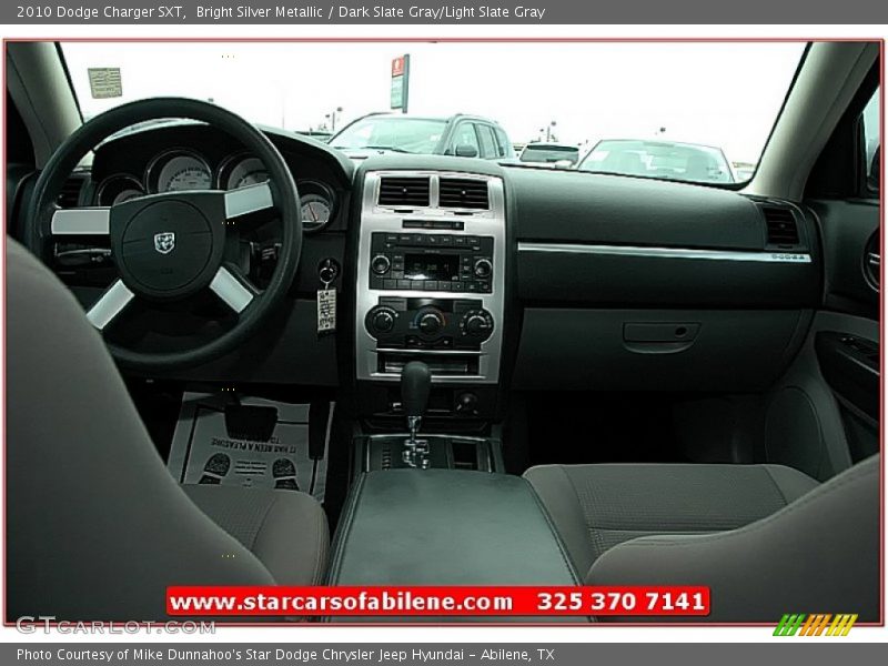 Bright Silver Metallic / Dark Slate Gray/Light Slate Gray 2010 Dodge Charger SXT