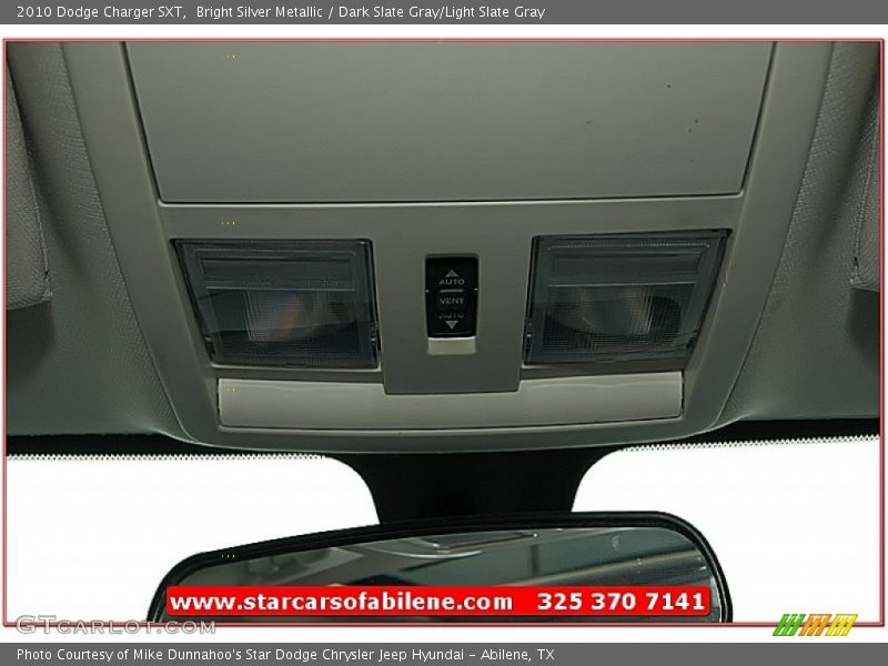 Bright Silver Metallic / Dark Slate Gray/Light Slate Gray 2010 Dodge Charger SXT