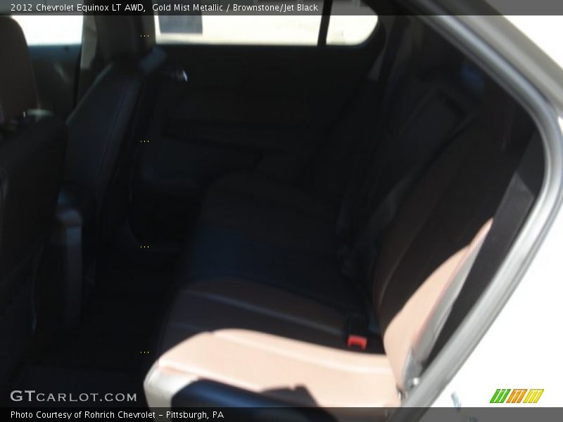Gold Mist Metallic / Brownstone/Jet Black 2012 Chevrolet Equinox LT AWD