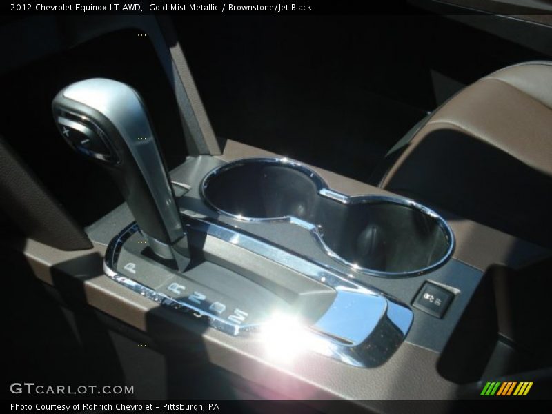 Gold Mist Metallic / Brownstone/Jet Black 2012 Chevrolet Equinox LT AWD