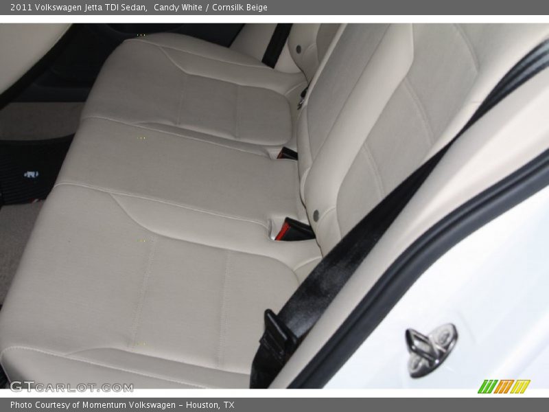 Candy White / Cornsilk Beige 2011 Volkswagen Jetta TDI Sedan