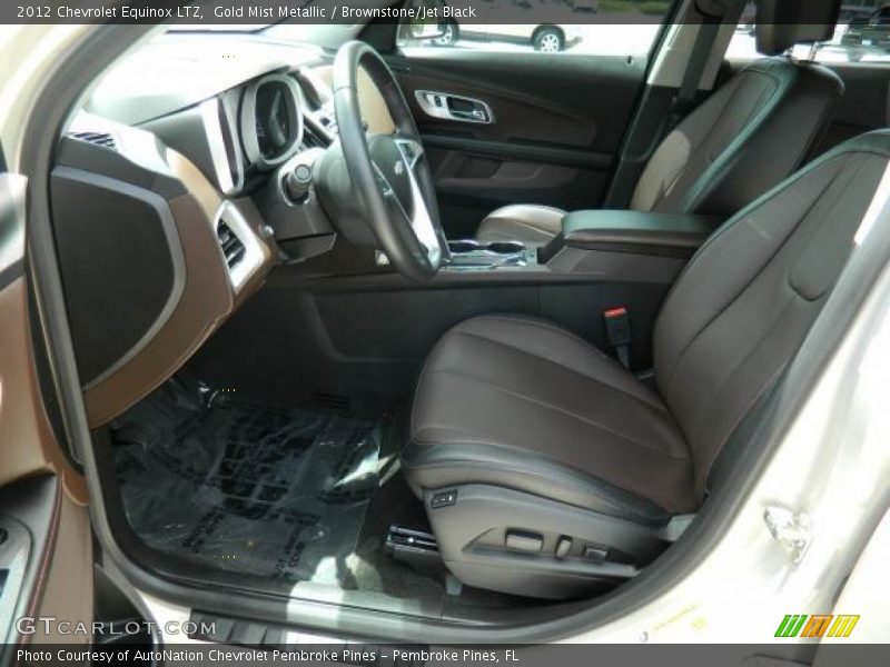 Gold Mist Metallic / Brownstone/Jet Black 2012 Chevrolet Equinox LTZ
