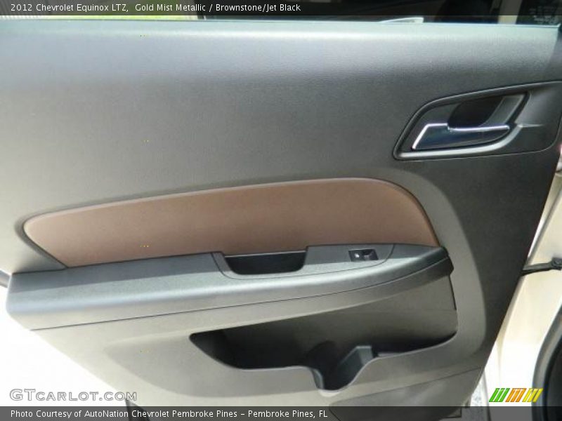 Gold Mist Metallic / Brownstone/Jet Black 2012 Chevrolet Equinox LTZ