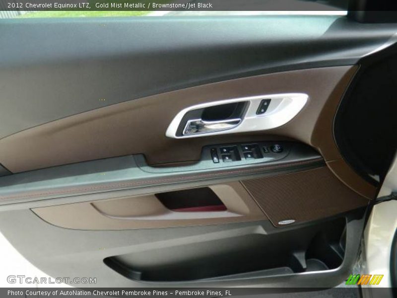 Gold Mist Metallic / Brownstone/Jet Black 2012 Chevrolet Equinox LTZ