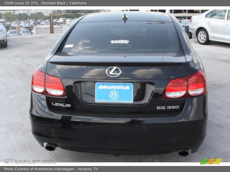 Obsidian Black / Cashmere 2008 Lexus GS 350