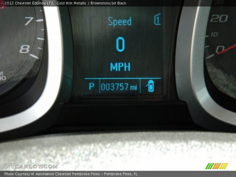 Gold Mist Metallic / Brownstone/Jet Black 2012 Chevrolet Equinox LTZ