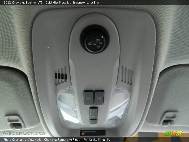 Gold Mist Metallic / Brownstone/Jet Black 2012 Chevrolet Equinox LTZ