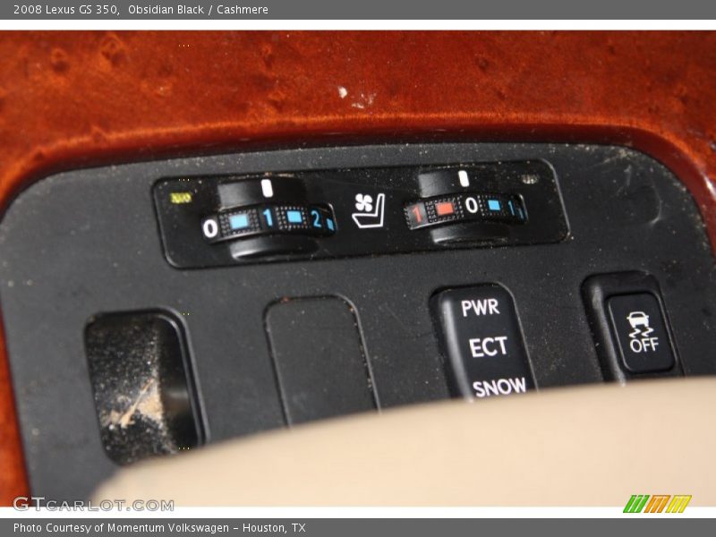 Obsidian Black / Cashmere 2008 Lexus GS 350
