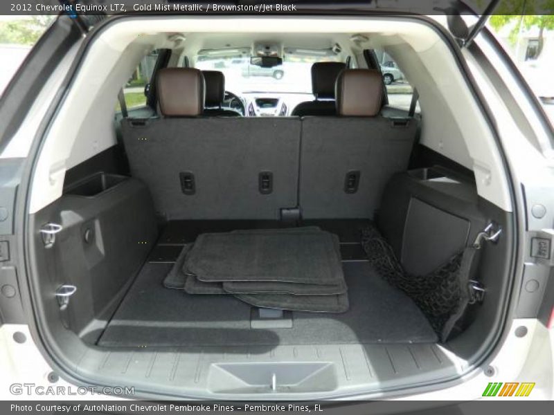 Gold Mist Metallic / Brownstone/Jet Black 2012 Chevrolet Equinox LTZ