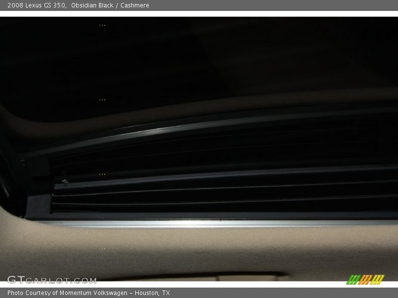 Obsidian Black / Cashmere 2008 Lexus GS 350