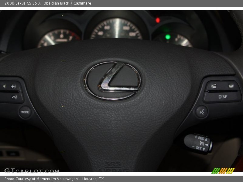 Obsidian Black / Cashmere 2008 Lexus GS 350