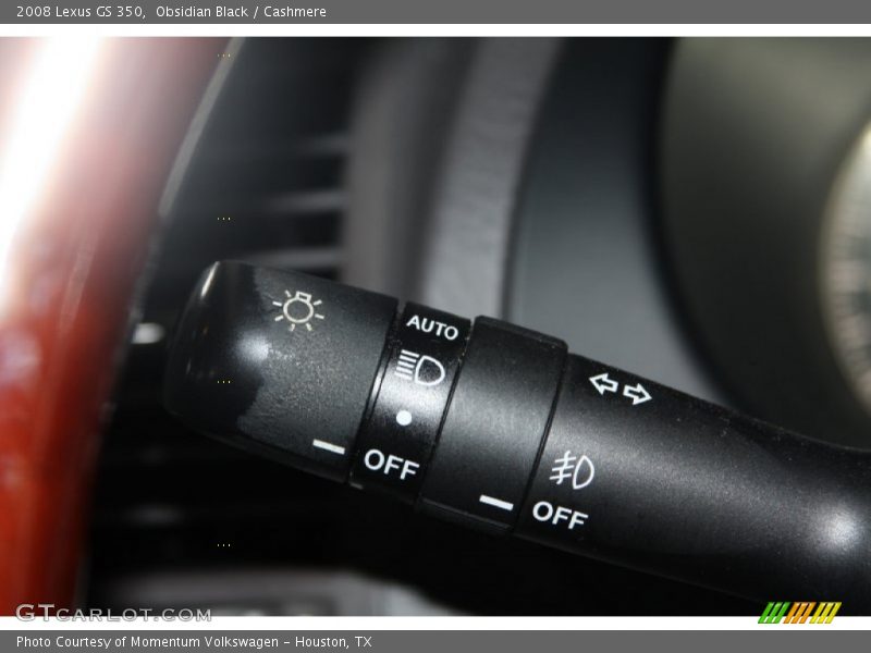 Obsidian Black / Cashmere 2008 Lexus GS 350