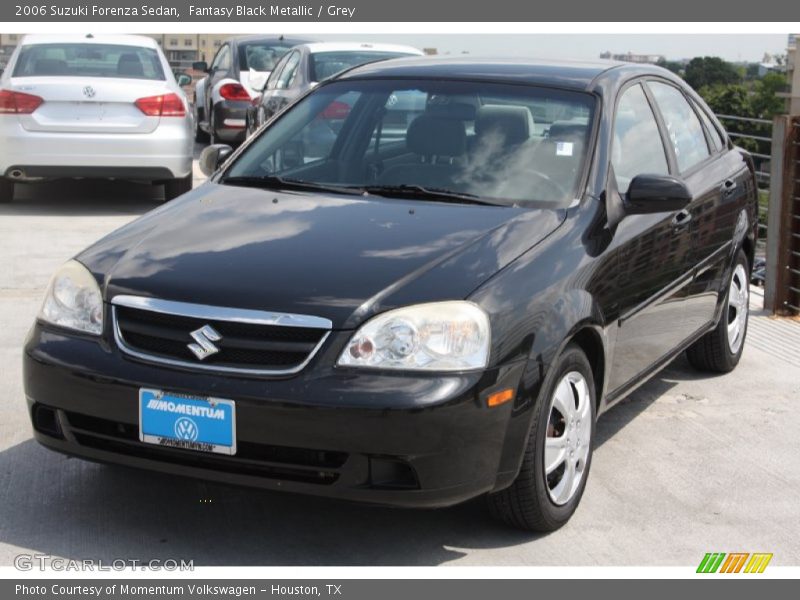 Fantasy Black Metallic / Grey 2006 Suzuki Forenza Sedan