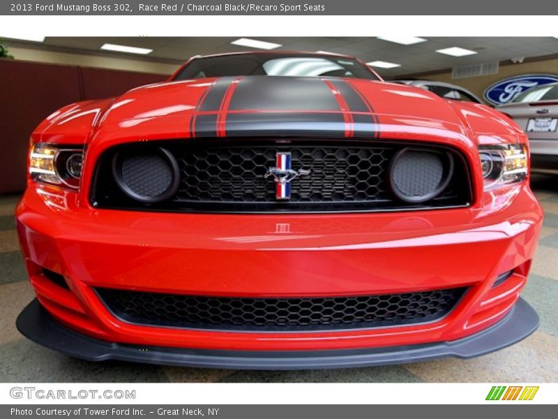 Race Red / Charcoal Black/Recaro Sport Seats 2013 Ford Mustang Boss 302