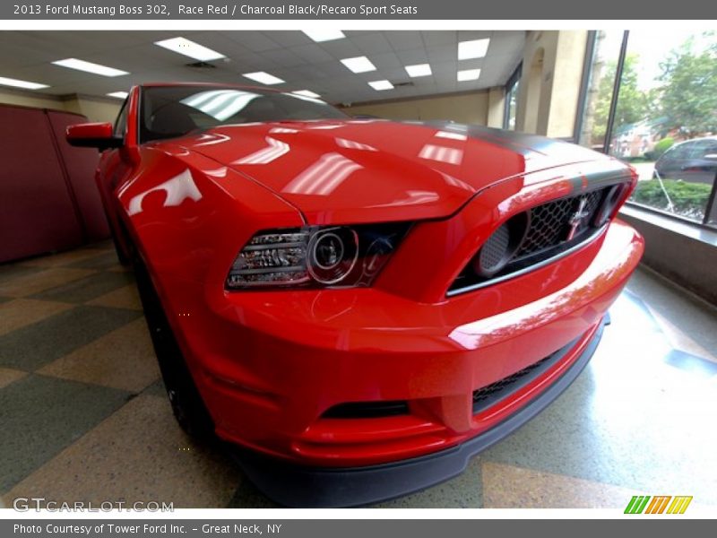 Race Red / Charcoal Black/Recaro Sport Seats 2013 Ford Mustang Boss 302