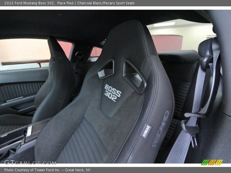 Race Red / Charcoal Black/Recaro Sport Seats 2013 Ford Mustang Boss 302