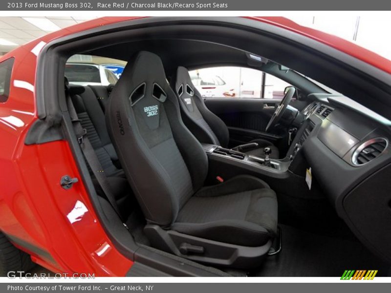 Front Seat of 2013 Mustang Boss 302