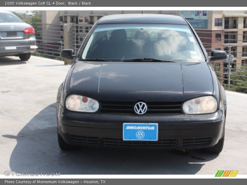 Black / Black 2005 Volkswagen Golf GL 4 Door