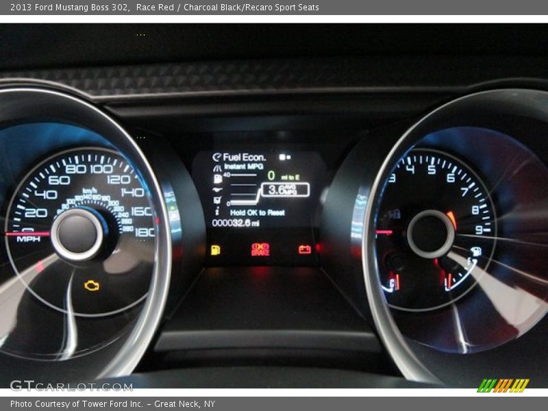  2013 Mustang Boss 302 Boss 302 Gauges