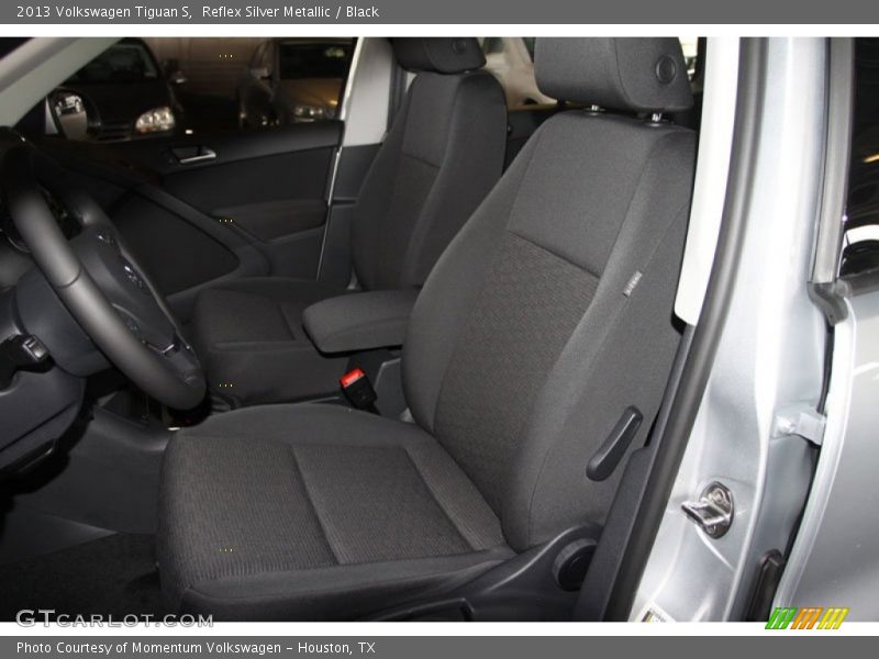 Reflex Silver Metallic / Black 2013 Volkswagen Tiguan S