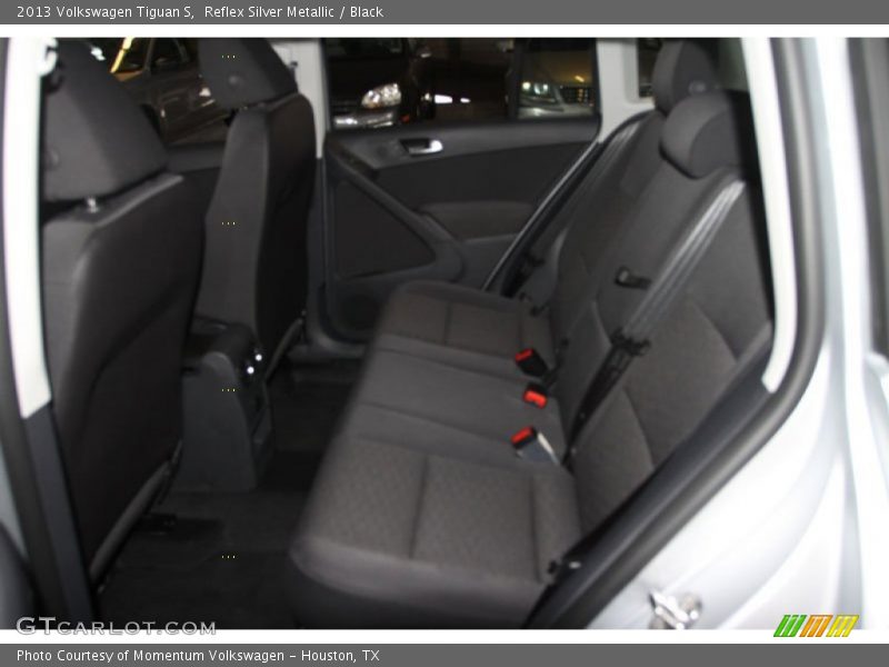 Reflex Silver Metallic / Black 2013 Volkswagen Tiguan S