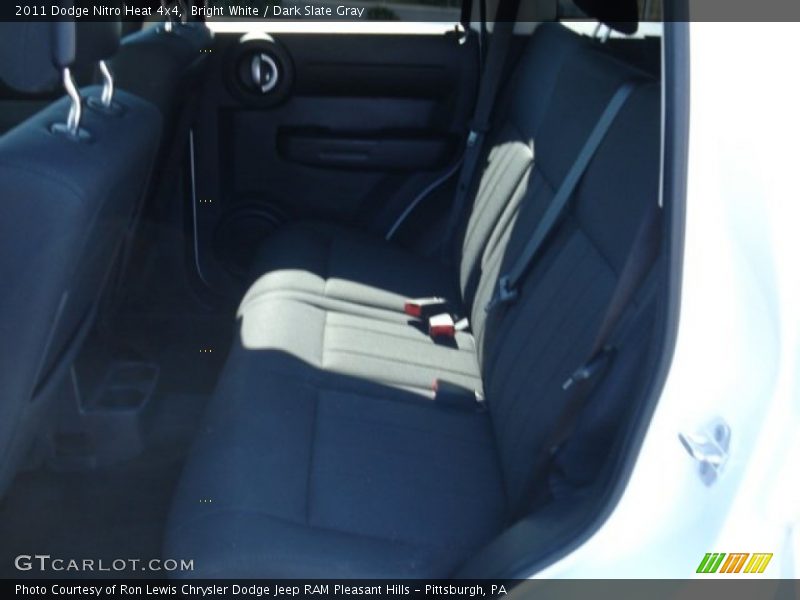 Bright White / Dark Slate Gray 2011 Dodge Nitro Heat 4x4