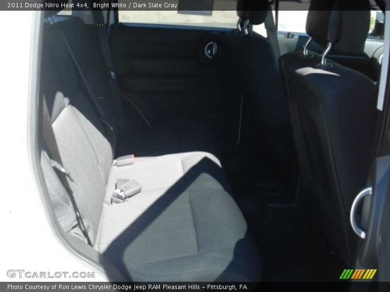 Bright White / Dark Slate Gray 2011 Dodge Nitro Heat 4x4
