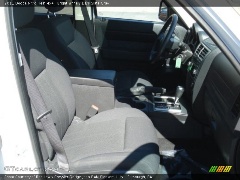 Bright White / Dark Slate Gray 2011 Dodge Nitro Heat 4x4