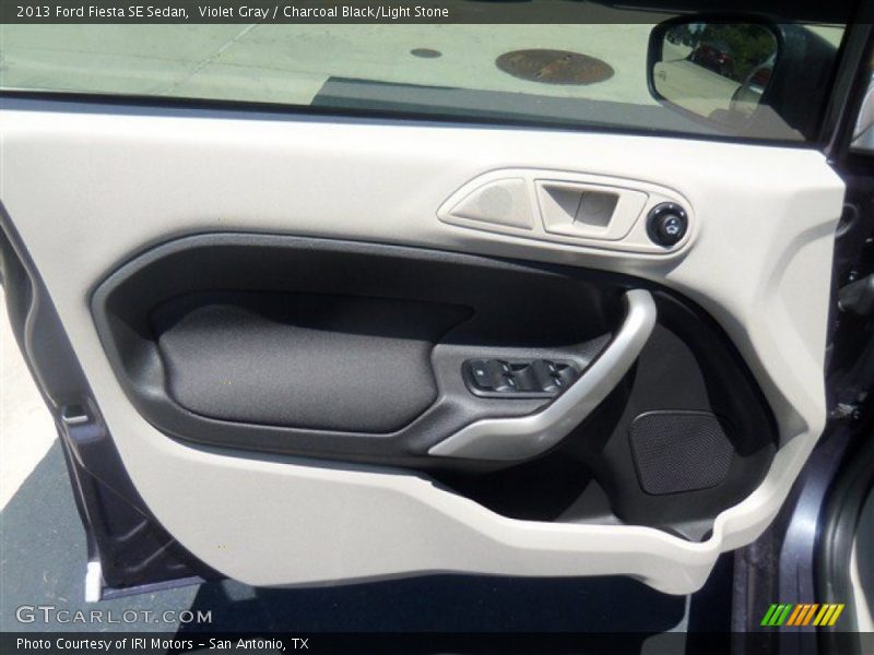 Door Panel of 2013 Fiesta SE Sedan