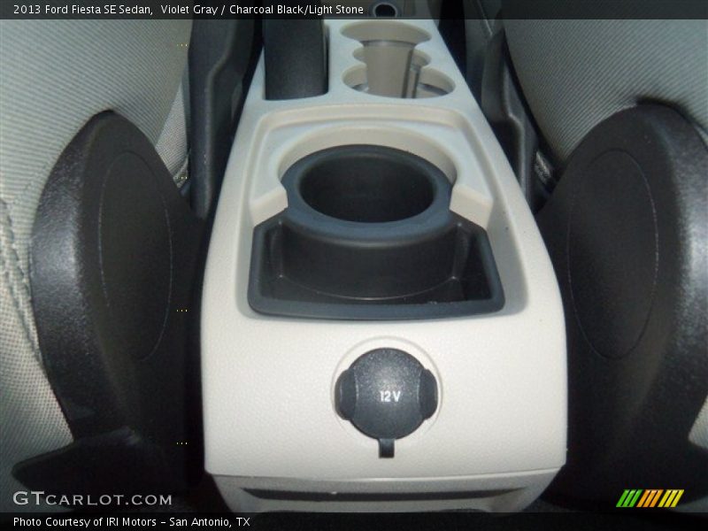 Violet Gray / Charcoal Black/Light Stone 2013 Ford Fiesta SE Sedan