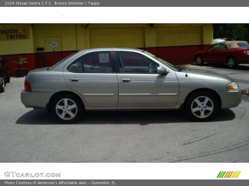 Bronze Shimmer / Taupe 2004 Nissan Sentra 2.5 S