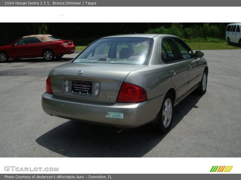 Bronze Shimmer / Taupe 2004 Nissan Sentra 2.5 S